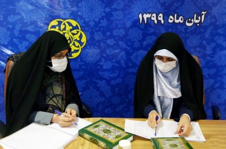 گزارش تصویری رقابت‌های بخش بانوان در مسابقات سراسری قرآن