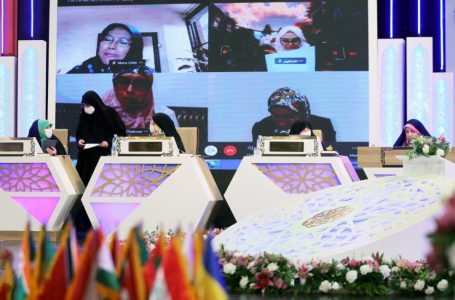 گزارش تصویری روز دوم مسابقات بین‌المللی قرآن کریم در بخش خواهران